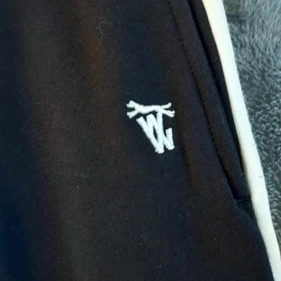 NWOT Wolverhampton Wanderers Wolves F.C. Track Suit Large Black White Team Gear‎ - Picture 15 of 16